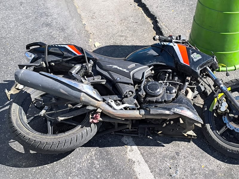 Capturan a motoladrón en colonia Landívar, zona 7; incautan arma y motocicleta