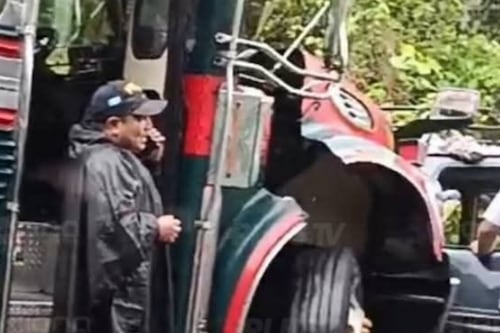 Conductor del bus accidentado en Palín no tenía registro de piloto