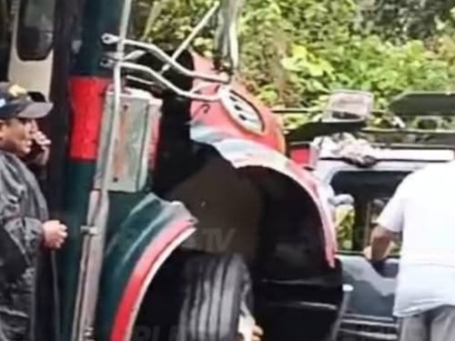 Conductor del bus accidentado en Palín no tenía registro de piloto