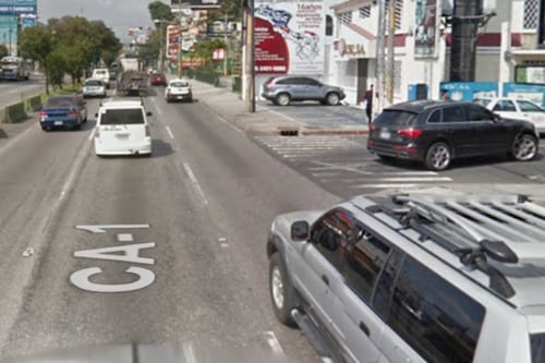 Pareja se accidenta en el bulevar Los Próceres