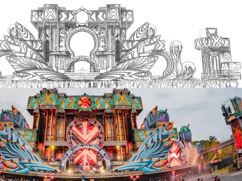 360 Show Design: Una experiencia inmersiva detrás de la creación de los escenarios del EMF