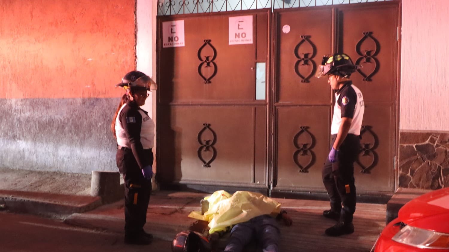 Ataque armado deja un motorista fallecido. Foto: CBM