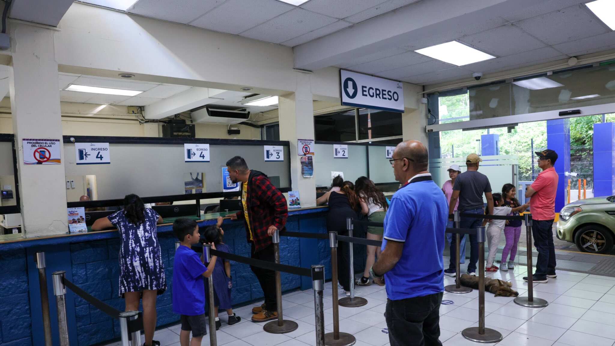 Los principales movimientos migratorios de salvadoreños se reportaron en las delegaciones fronterizas con El Salvador y el Aeropuerto Internacional La Aurora. Foto: IGM.