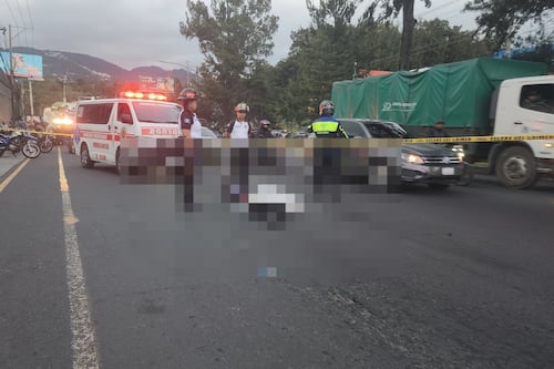 Enfermera fallece en accidente de tránsito en la Calzada Roosevelt