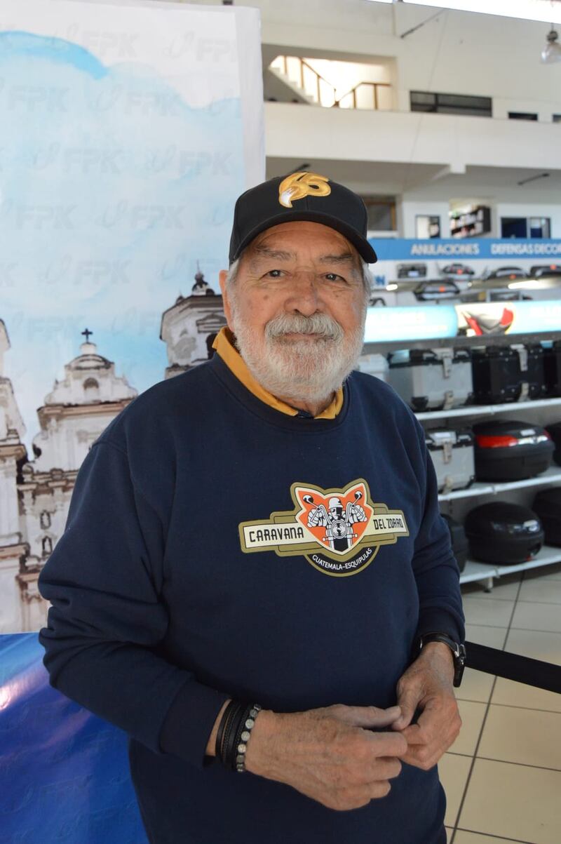 Eddy Villa de León, el ‘Zorro Mayor’. Foto: Stanley Herrarte