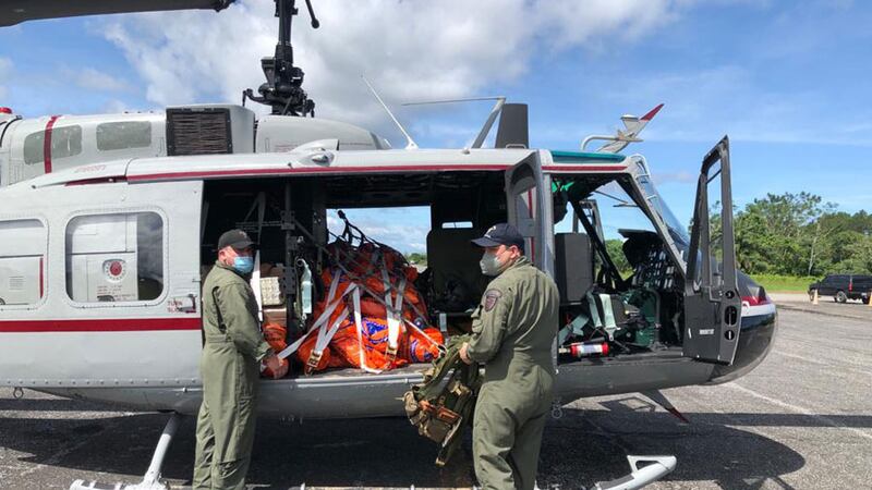 Estados Unidos facilita dos helicópteros para labores de rescate por Eta