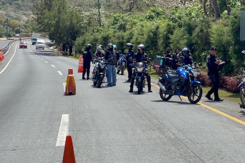 Intenso operativo contra carreras clandestinas en ruta a Antigua Guatemala