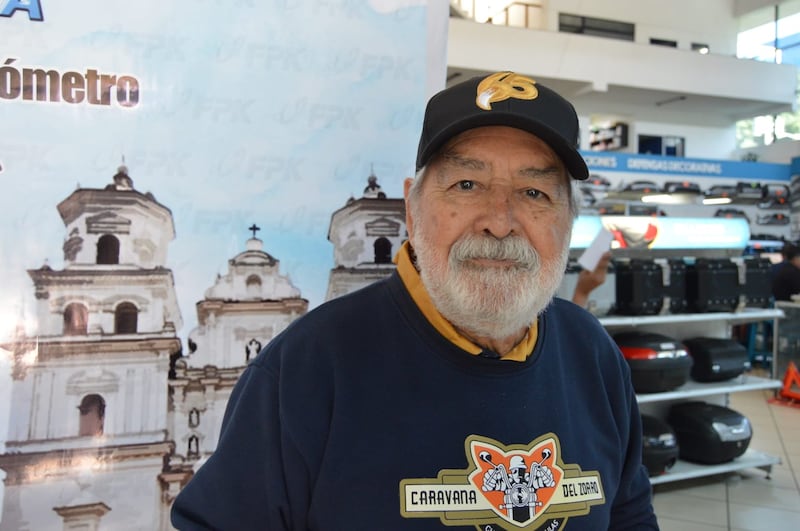 Eddy Villa de León, el ‘Zorro Mayor’.