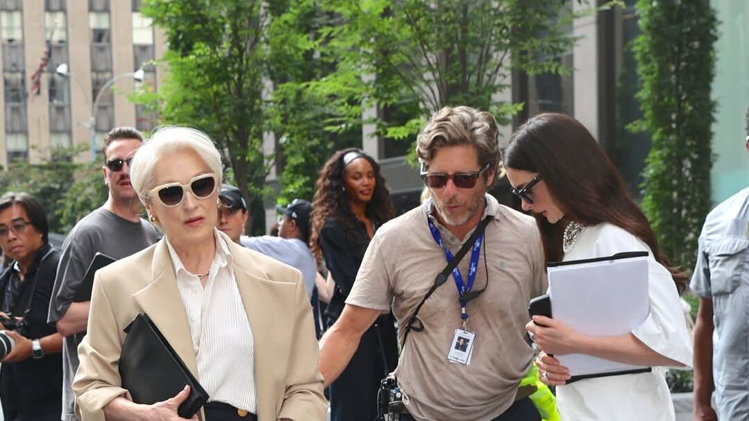 El estreno de la saga de "El diablo viste a la moda" de 2006, se tiene programado para mayo de 2026. Foto: Redes sociales.