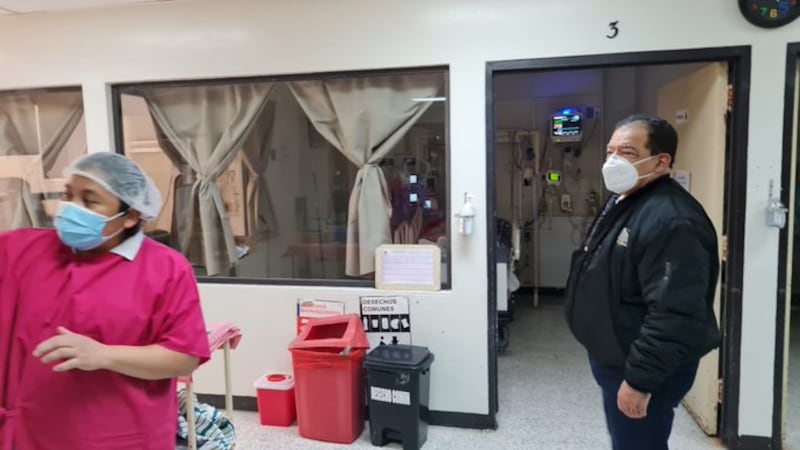 Ocupación en área de enfermedades respiratorias es mayor del 70%, señala director del San Juan de Dios