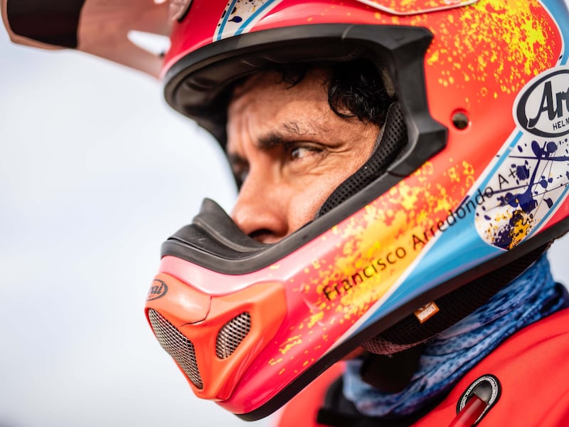 Francisco Arredondo ultima detalles para participar en el Dakar 2024