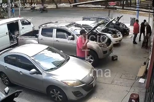 VIDEO. Así fue captado un asalto en la avenida del Cementerio zona 3