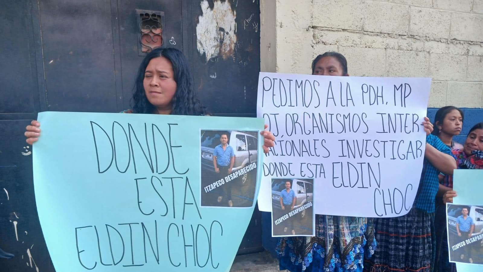 Leonel Choc está desaparecido luego de ser capturado por la PNC