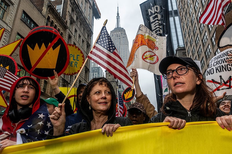 Marchas anti Trump celebridades