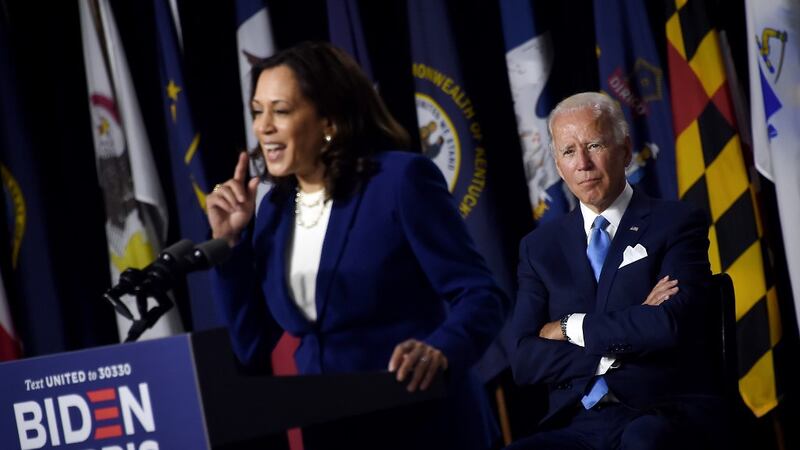 VIDEO. Joe Biden hace su primera aparición de campaña junto a Kamala Harris