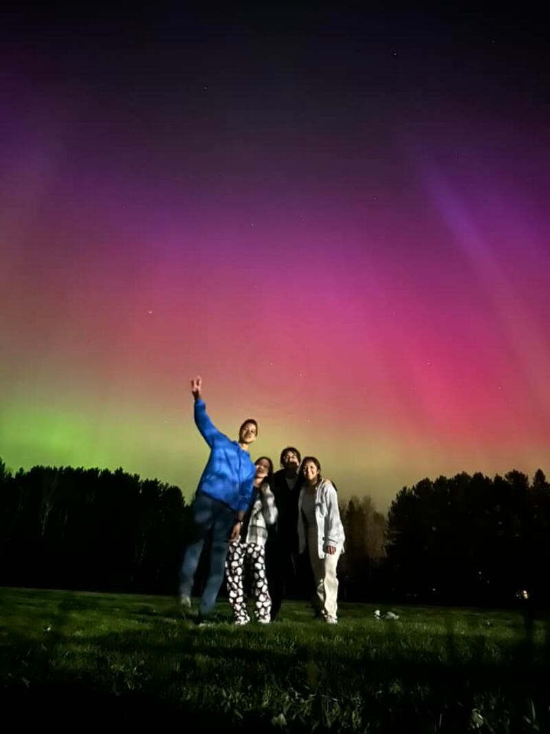 La aurora boreal fue visible en latitudes inéditas, hasta América Central