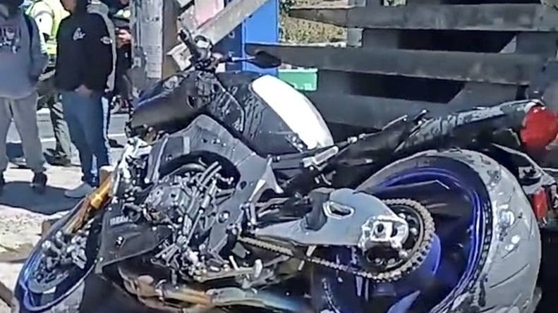 Incidente en Sumpango donde un menor falleció. Foto: RRSS