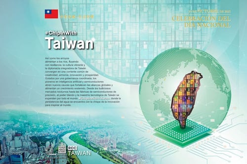 Taiwán celebra su Día Nacional destacando la innovación y la tecnología