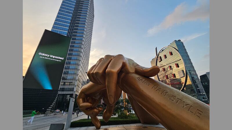 ¡Ya estamos en Corea! Así se vive la fiebre de la llegada de los nuevos desplegables de Samsung