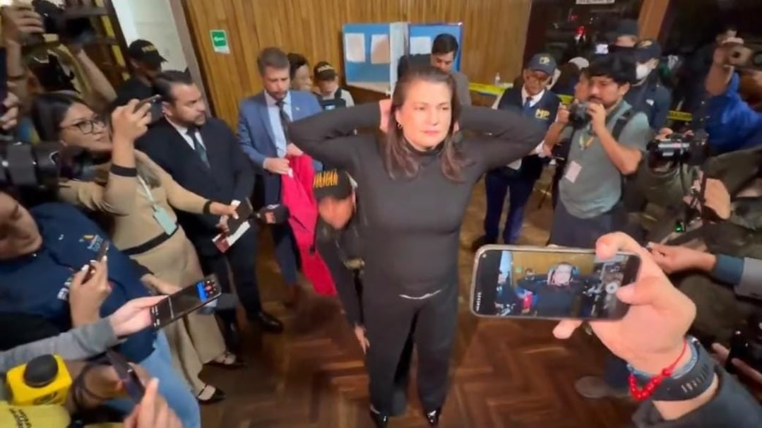 Tensión en elección del CANG. Foto: RRSS