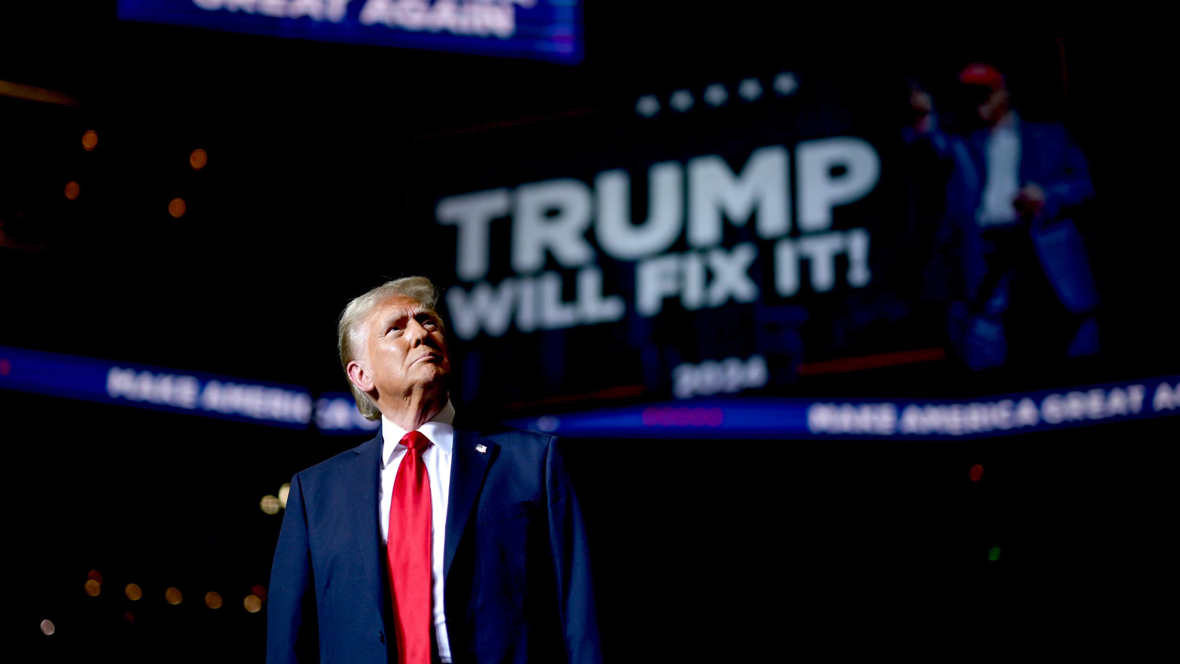 Donald Trump acaricia la presidencia de Estados Unidos.