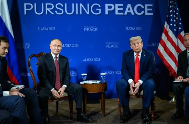 Trump y Putin en Alaska