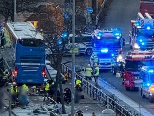 VIDEO. Grave accidente en Suecia deja varias víctimas mortales