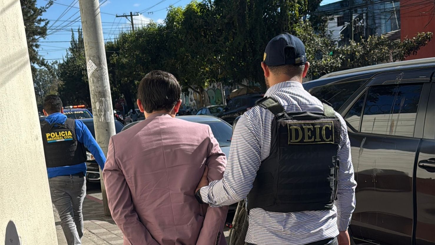 Ervin “N”, de 32 años, fue capturado por el delito de violencia contra la mujer. Foto: PNC