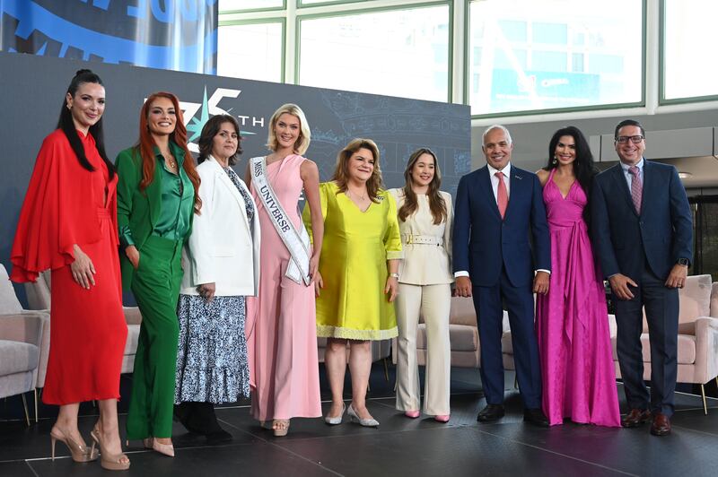 Anuncio de la celebración de Miss Universe 2026 en Puerto Rico.