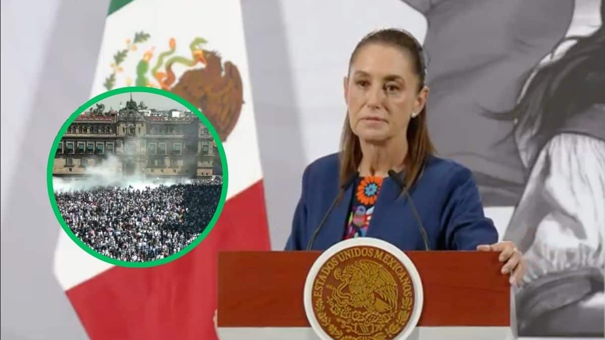 “Muchos adultos, pocos jovenes”: Sheinbaum afirma que la marcha de la Generación Z no fue juvenil; indagará grupos violentos