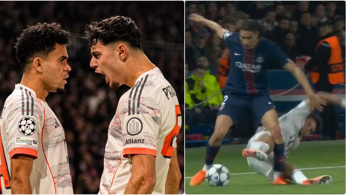 Luis Díaz es el primer jugador en la historia de la Champions League con doblete y expulsión en un primer tiempo