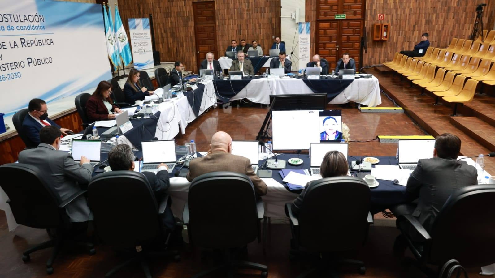 La Comisión de Postulación que integrará la nómina de seis candidatos para ocupar el cargo de fiscal general y jefe del Ministerio Público (2026-2030)