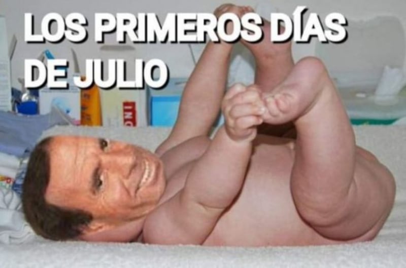 Los memes de Julio.