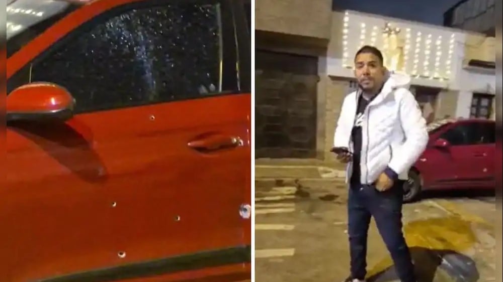 Graban el momento en que atacan con arma de fuego su casa. (Foto: Redes sociales)