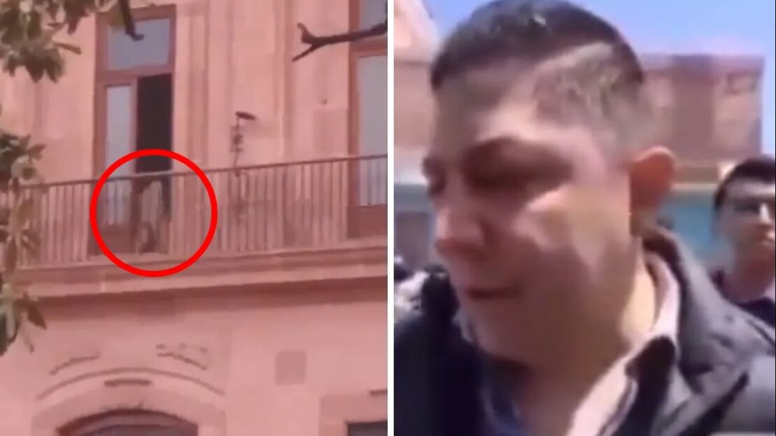 Gobernador afirma que mujer con “poca ropa” en Palacio de Gobierno estatal es un fantasma