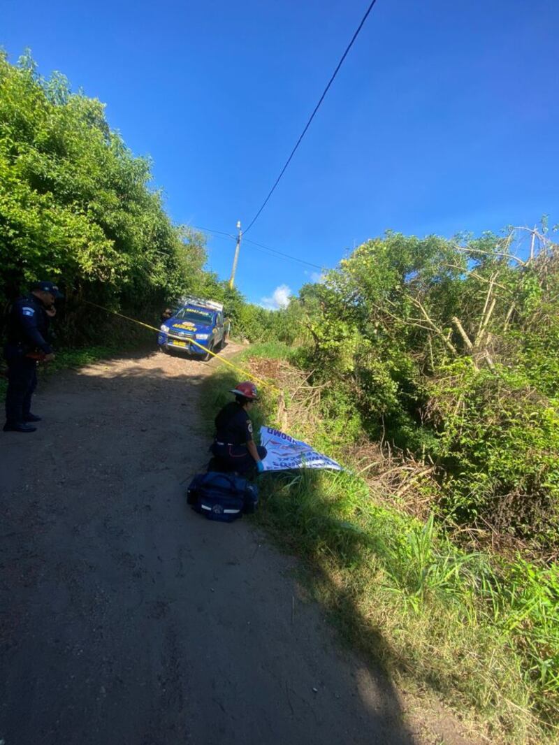 Dejan mensaje junto a hombre asesinado en Palencia.