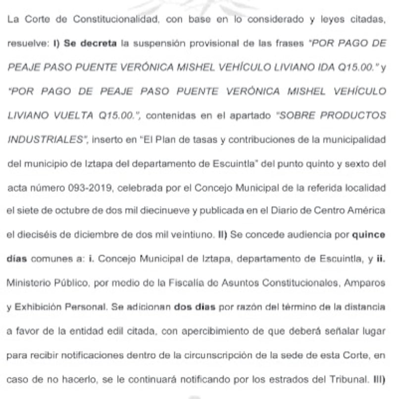 La resolución fue publicada en el Diario de Centroamérica. Foto: Captura de pantalla