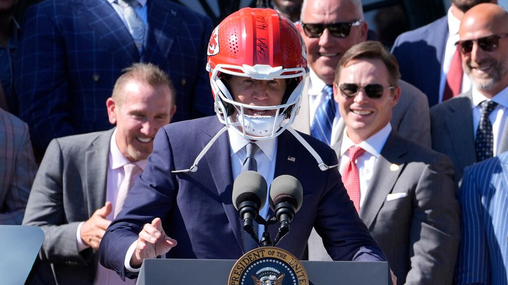 Joe Biden Kansas City Chiefs