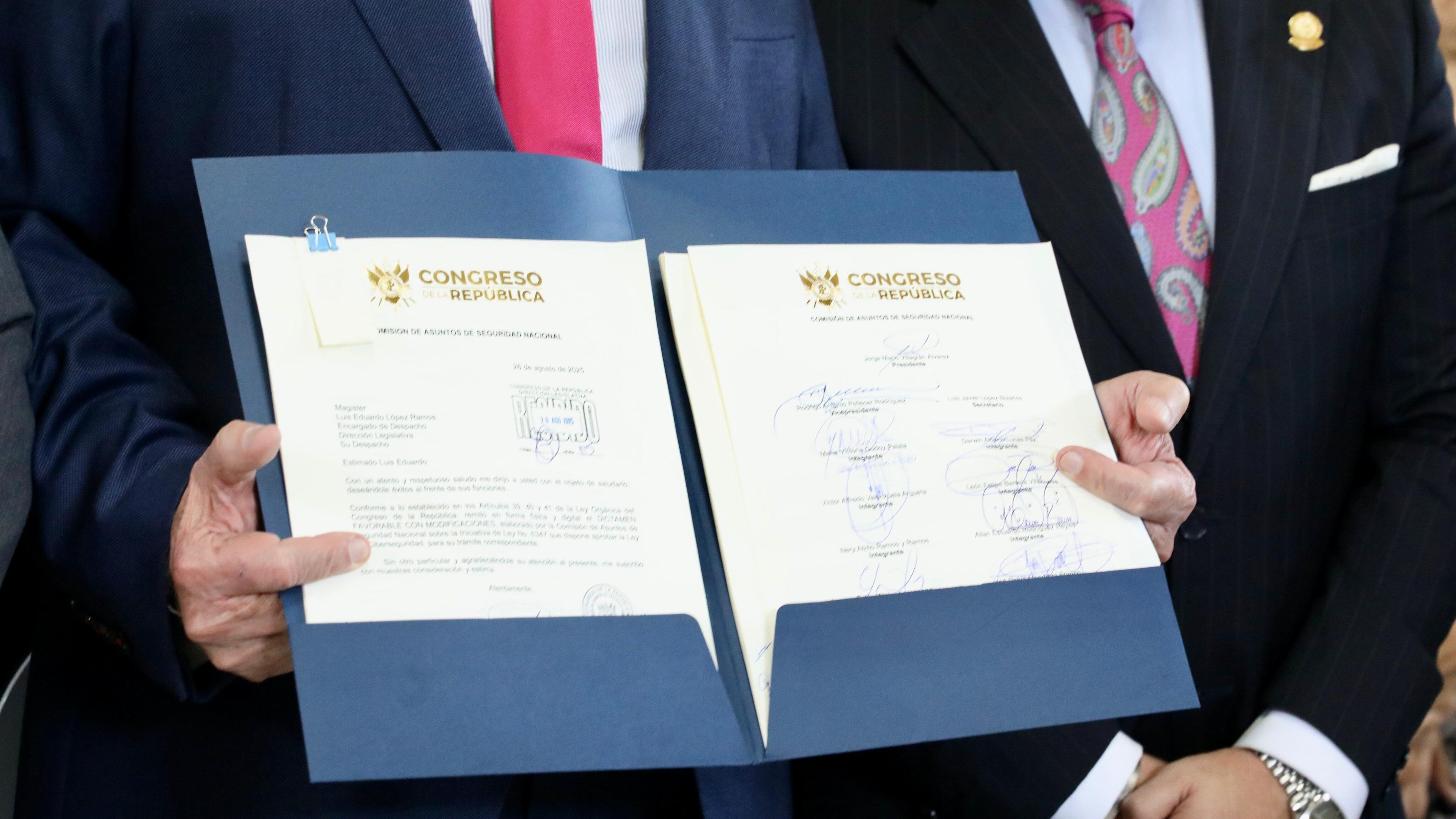 Iniciativa 6347 que contempla la ley de ciberseguridad.