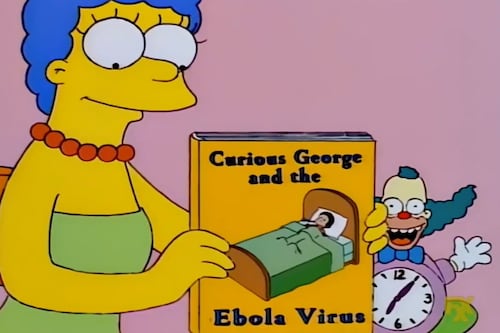 ¿Predicción del ébola? El libro de cuentos en Los Simpson que revela algo inusual