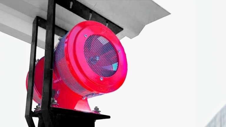 Actualmente, la ciudad cuenta con 33 sirenas instaladas en puntos estratégicos. Foto: Municipalidad de Guatemala.