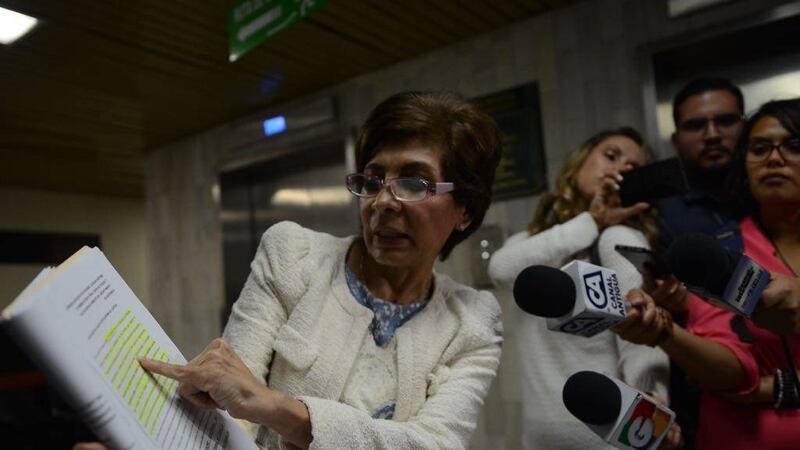 Con fuertes frases, la diputada Nineth Montenegro descalifica antejuicio en su contra