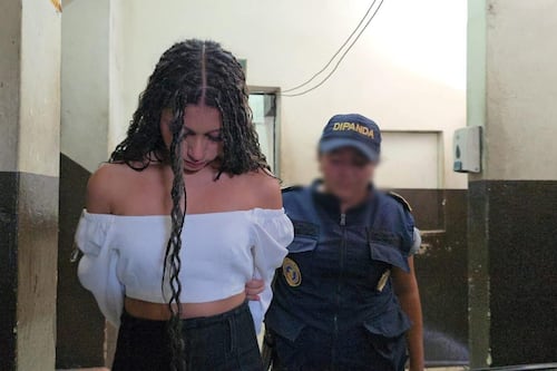 La Patrona, la ex reina de belleza capturada por extorsión en Escuintla