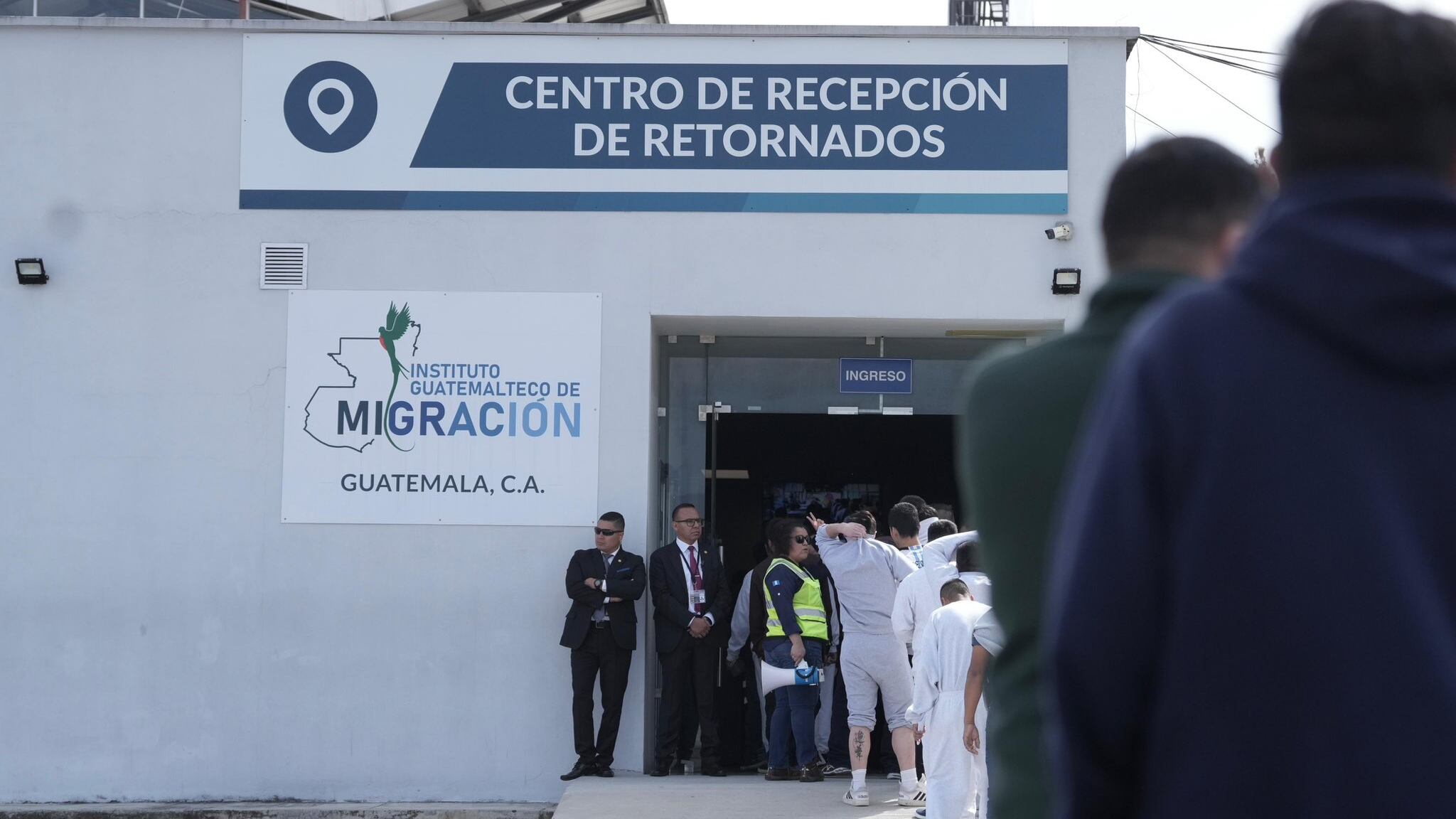 Guatemaltecos retornados de Estados Unidos.