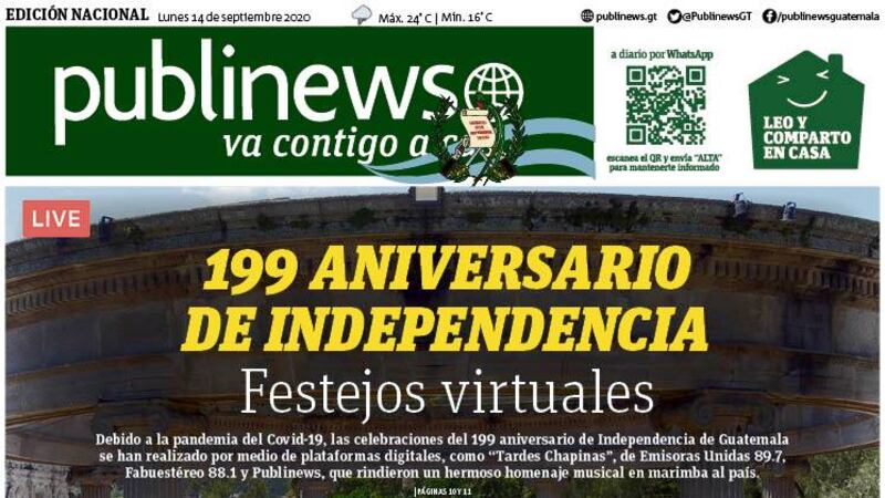 Publinews 14 septiembre 2020