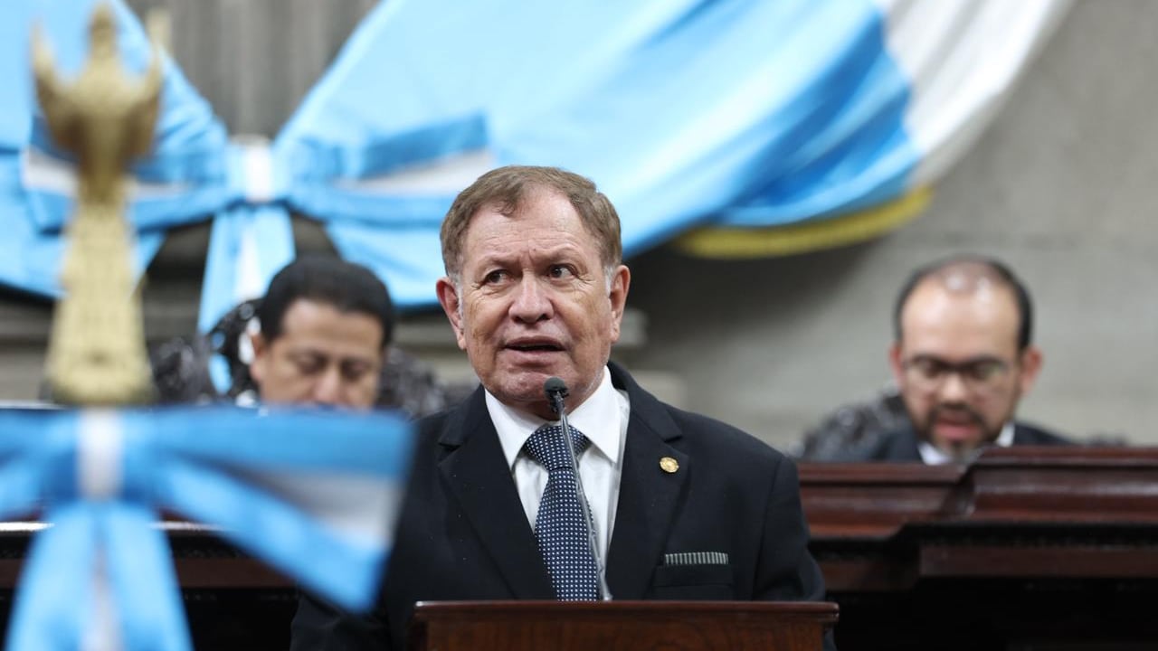 El presidente del Legislativo, Luis Contreras.