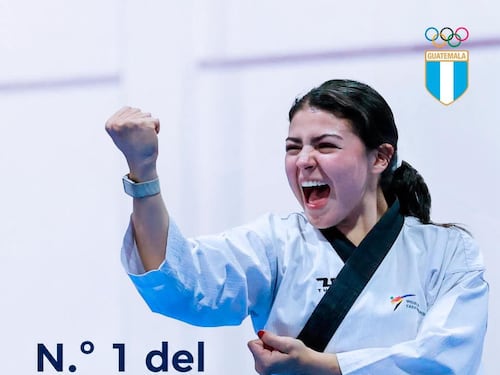 Alejandra Higueros hace historia y se convierte en la número uno del mundo en taekwondo