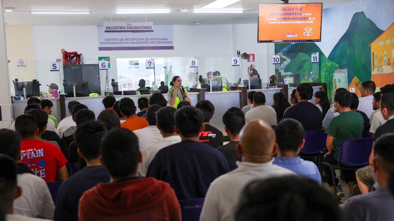 Del 1 de enero al 28 de julio ingresaron 259 vuelos con guatemaltecos migrantes desde Estados Unidos. Foto: IGM.