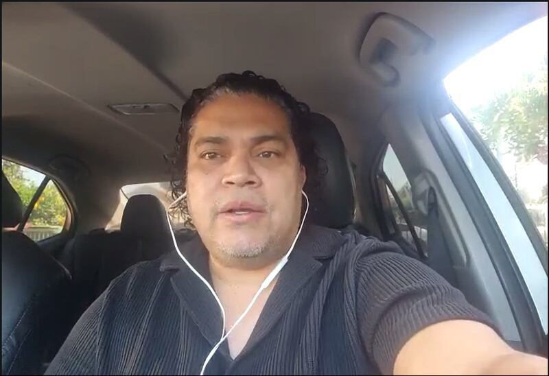 Jacobo Ortíz, líder de una comunidad de migrantes en California.