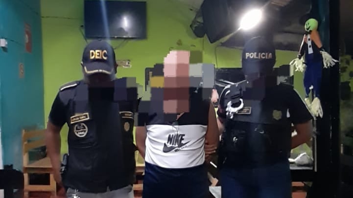 La captura se originó tras una denuncia anónima. Foto: RRSS